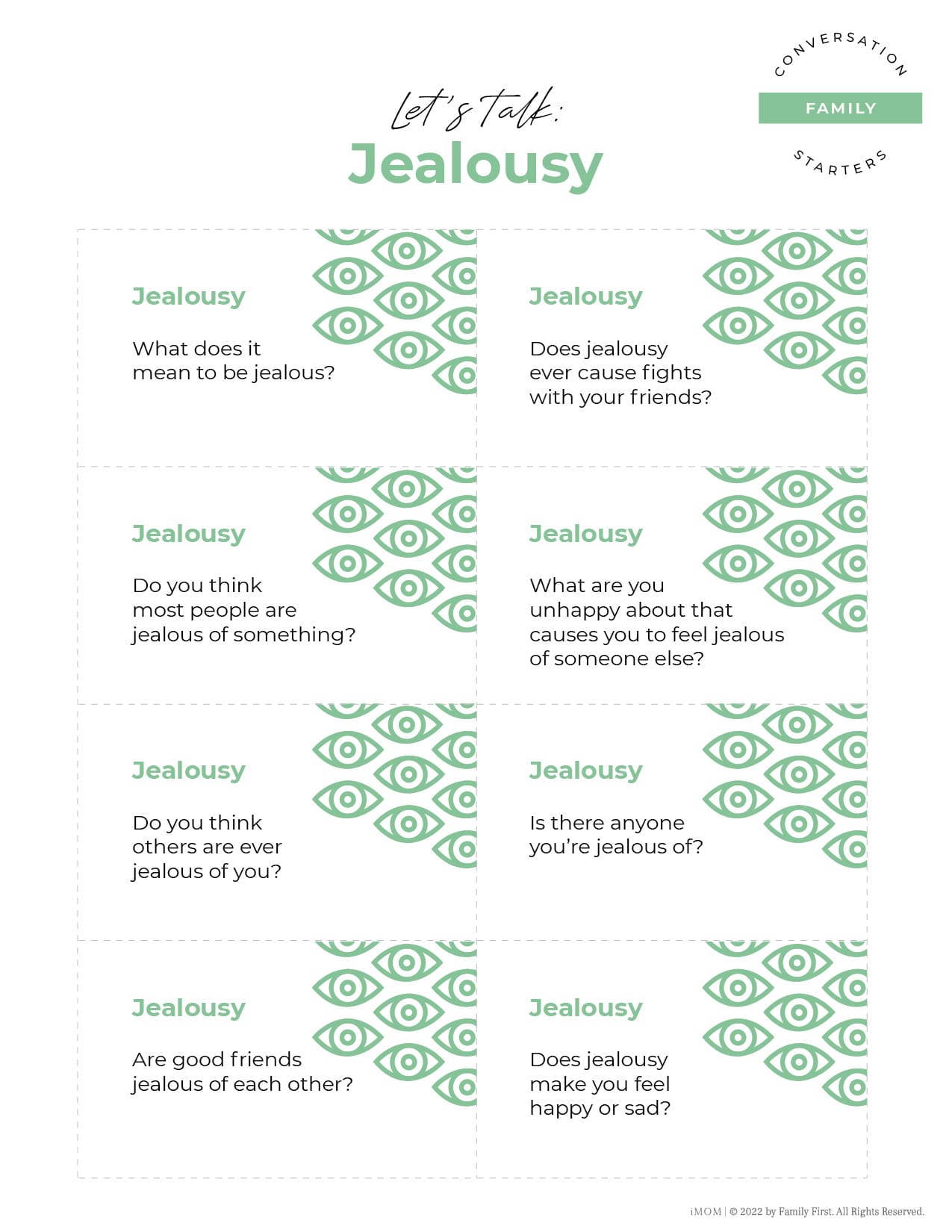 how to deal with jealousy