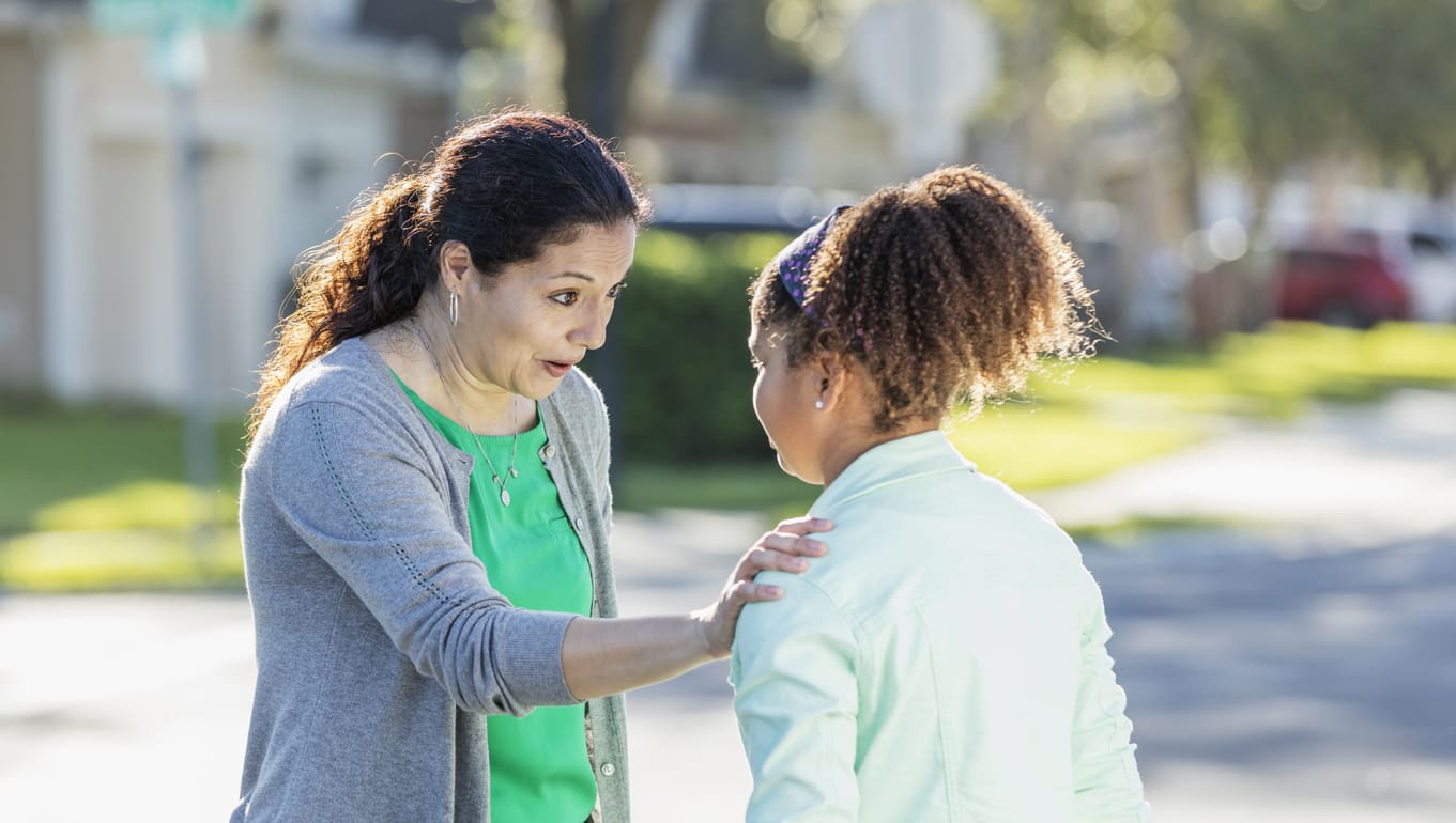 father is bad mouthing a mother
