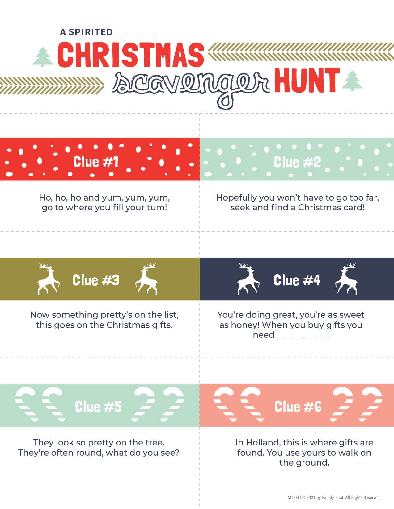 christmas scavenger hunt