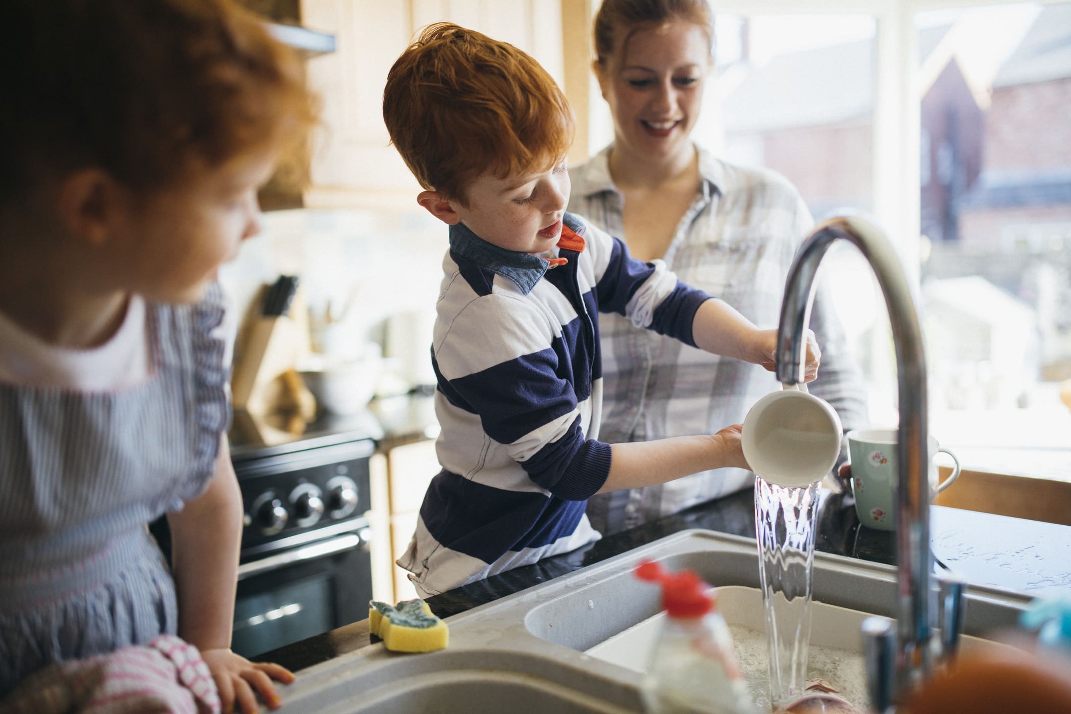 sharing household responsibilities
