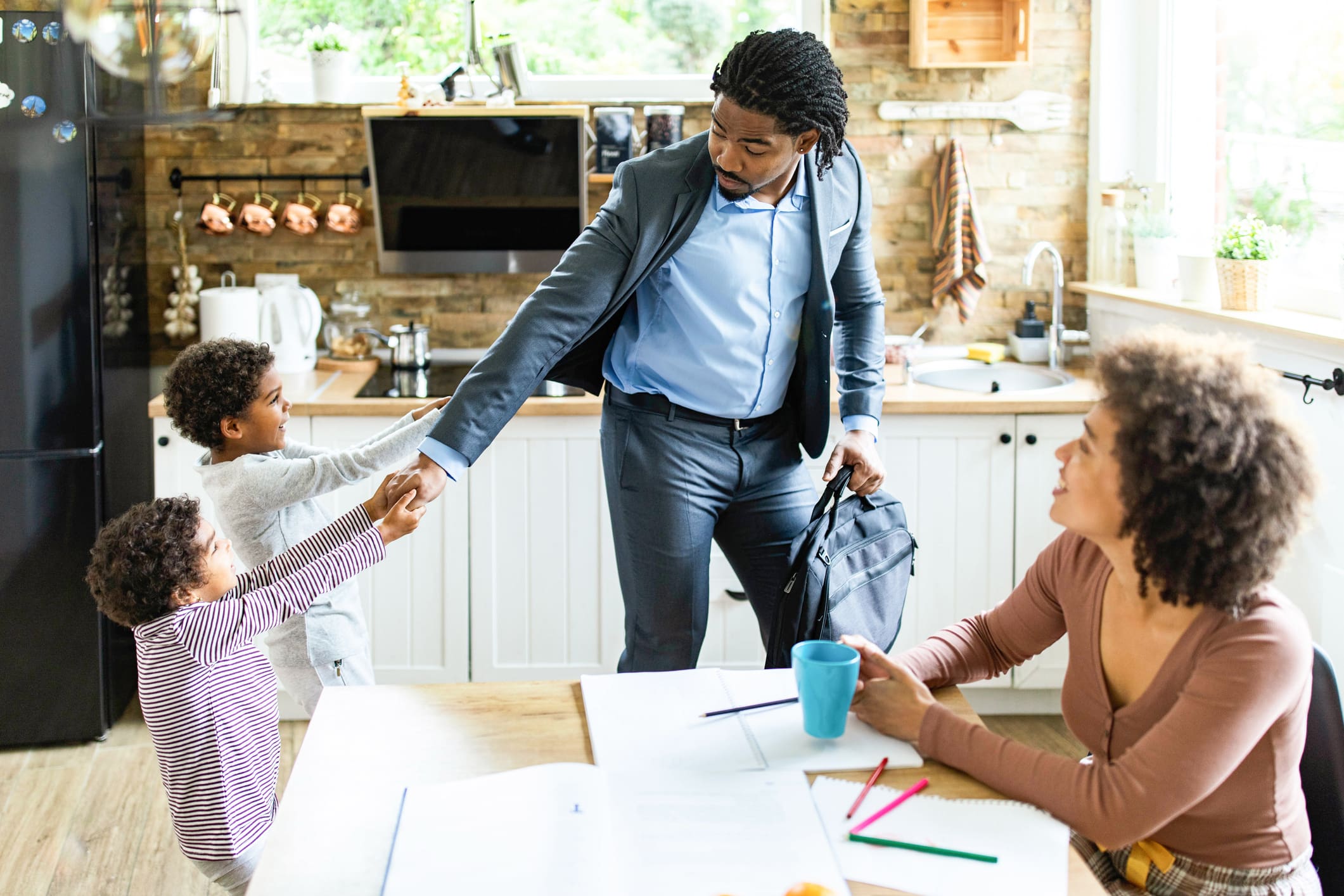 who comes first husband or child